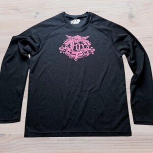 Fox Racing Hot Pink/Black Women’s Motocross Jersey - Size L